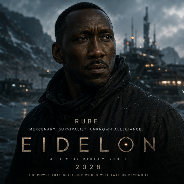 Rube, a mercenary character in the film